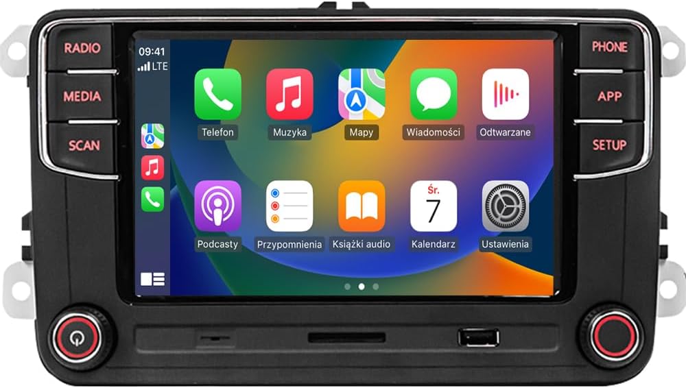 SCUMAXCON RCD360 PRO 2 Car Stereo Carplay Android Auto for VW GOLF POLO ...