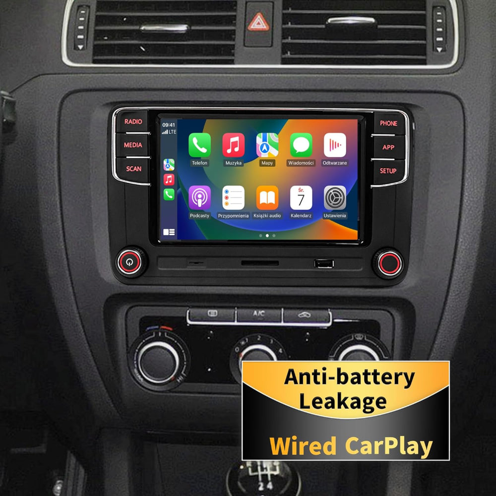 SCUMAXCON RCD360 PRO 2 Car Stereo Carplay Android Auto for VW GOLF POLO ...